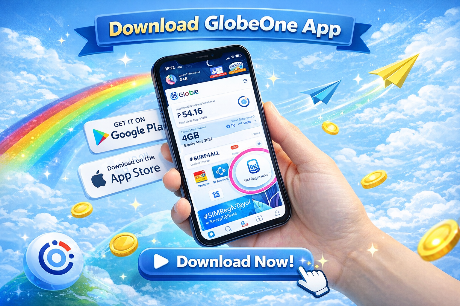 GlobeOne App, Manage Your Globe & TM Services