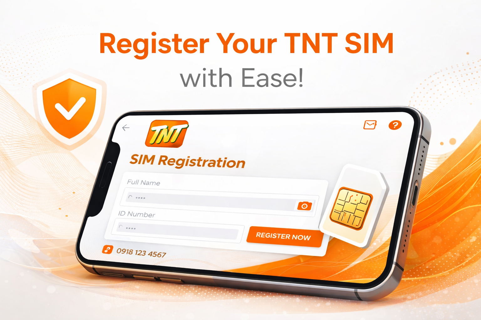 TNT SIM Registration App – Register TNT SIM Online