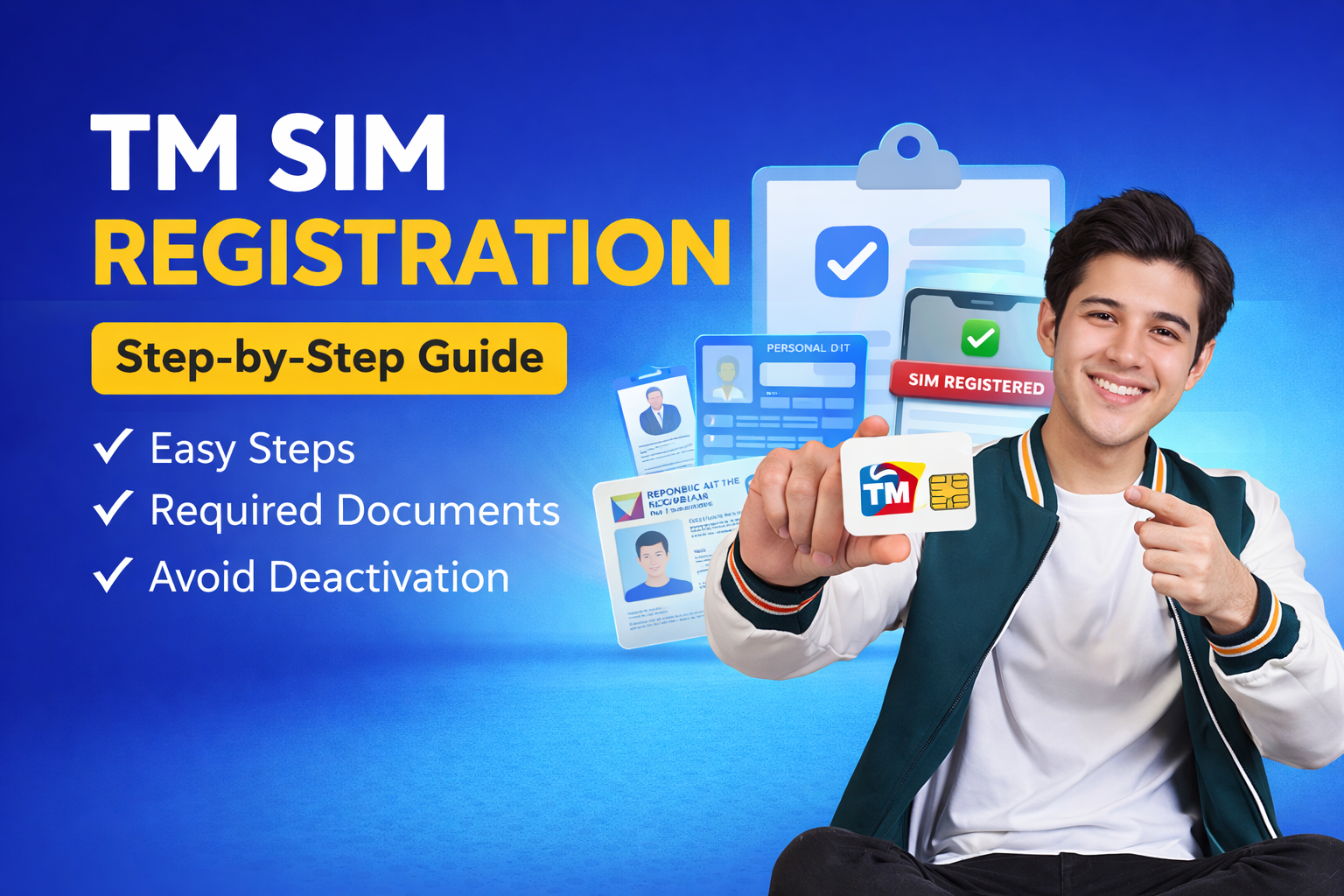 TM SIM Registration Guide 2026